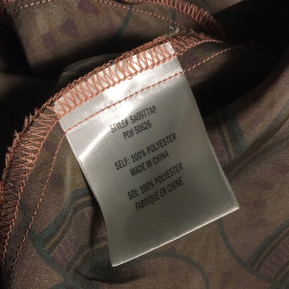 Eva Franco Edeline Abstract Shirtdress Size 2P - Picture 15 of 16